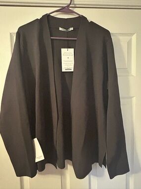 MM LaFleur Woolf 2.0 Jardigan in Charcoal 2X